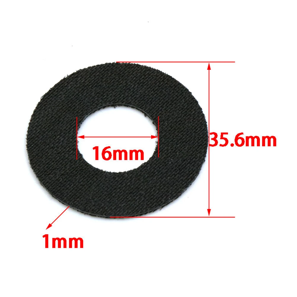 Fishing Tackle Accessory 1mm Carbon Fiber Drag Washers Fishing Reel Brake Washers For Baitcasting Drum Reels Fishing Reels Fishings Tools Accessories