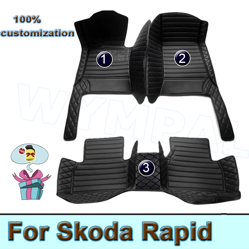 

Автомобильные коврики для Skoda Rapid 2013 2014 2015 2016 2017 2018 2019 2020