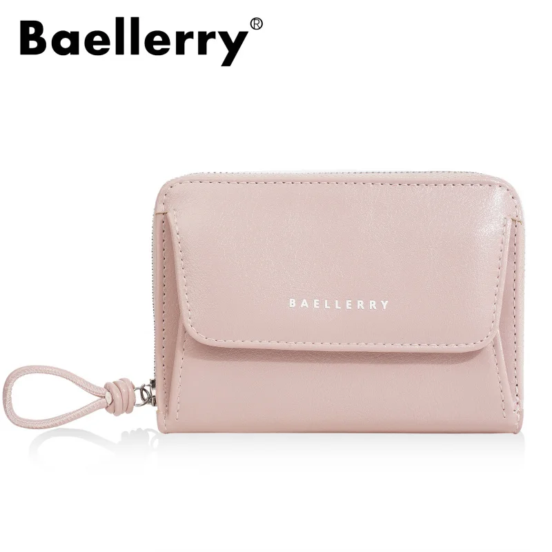 New Ladies Japanese Style Short Wallet Minimalist PU Coin Purse Ins Fashion