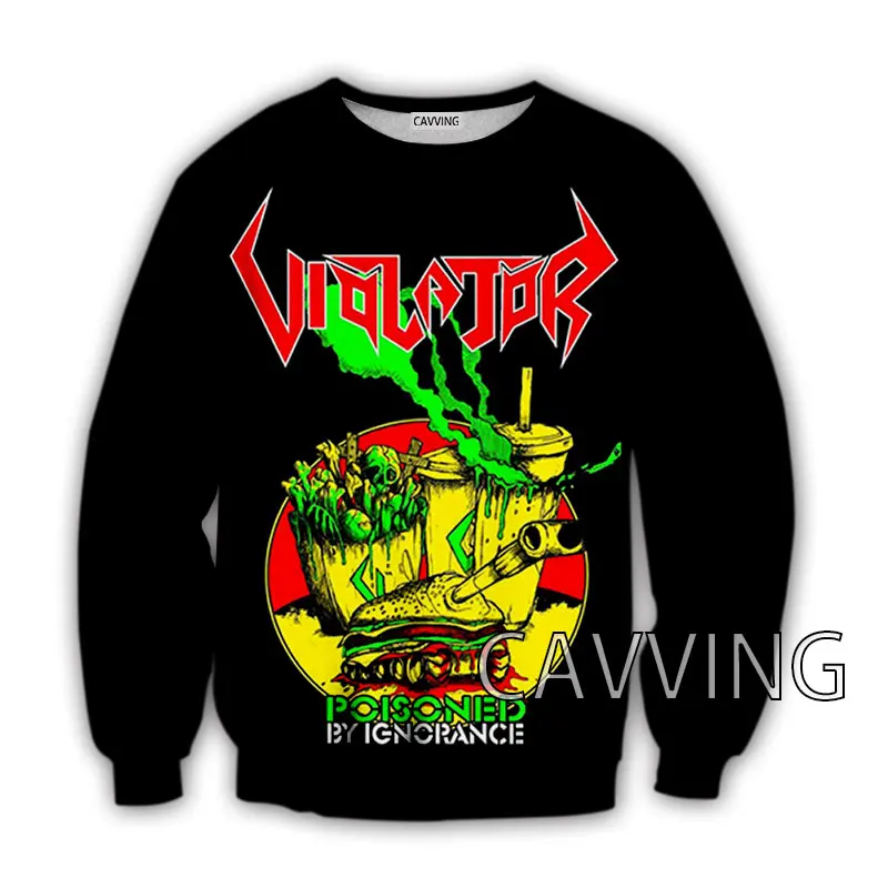 Cavving 3D Printed Violator Rock Felpe Girocollo Harajuku Styles Top Felpe A Maniche Lunghe Per Uomo/Donna