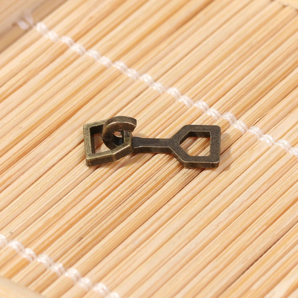 10 Sets Newest Metal 14mm Mini Ultra-small Belt Buckle Doll Bags Buckles Diy Doll Buttons Shoes Accessories