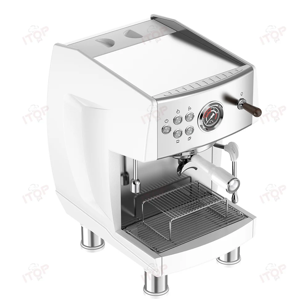 ماكينة قهوة إسبريسو احترافية ITOP CM808 مع مضختين...