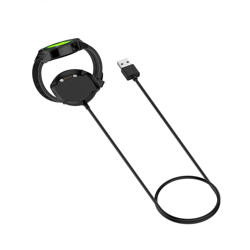 Substituição carregamento usb linha dados adaptador carregador magnético para-golf buddy aim w10 smartwatch