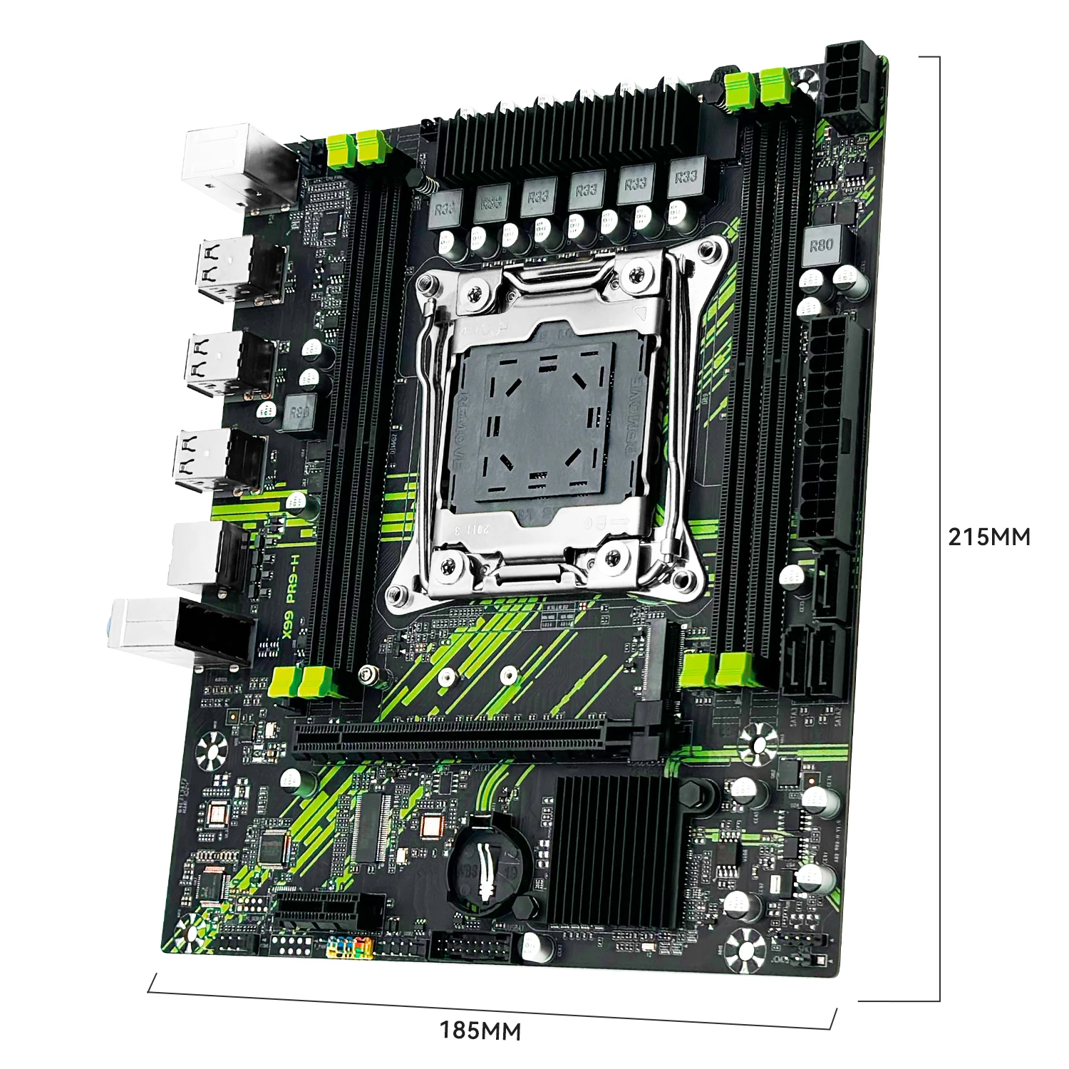 Machinist X99 Pr9-h Placa-mãe Combo Lga 20113 Kit Intel Xeon e5 2640 v3 Cpu Suporte Ddr4 Ecc Memória de Desktop Nvme M.2 Sata 3.0 - Imagem 5