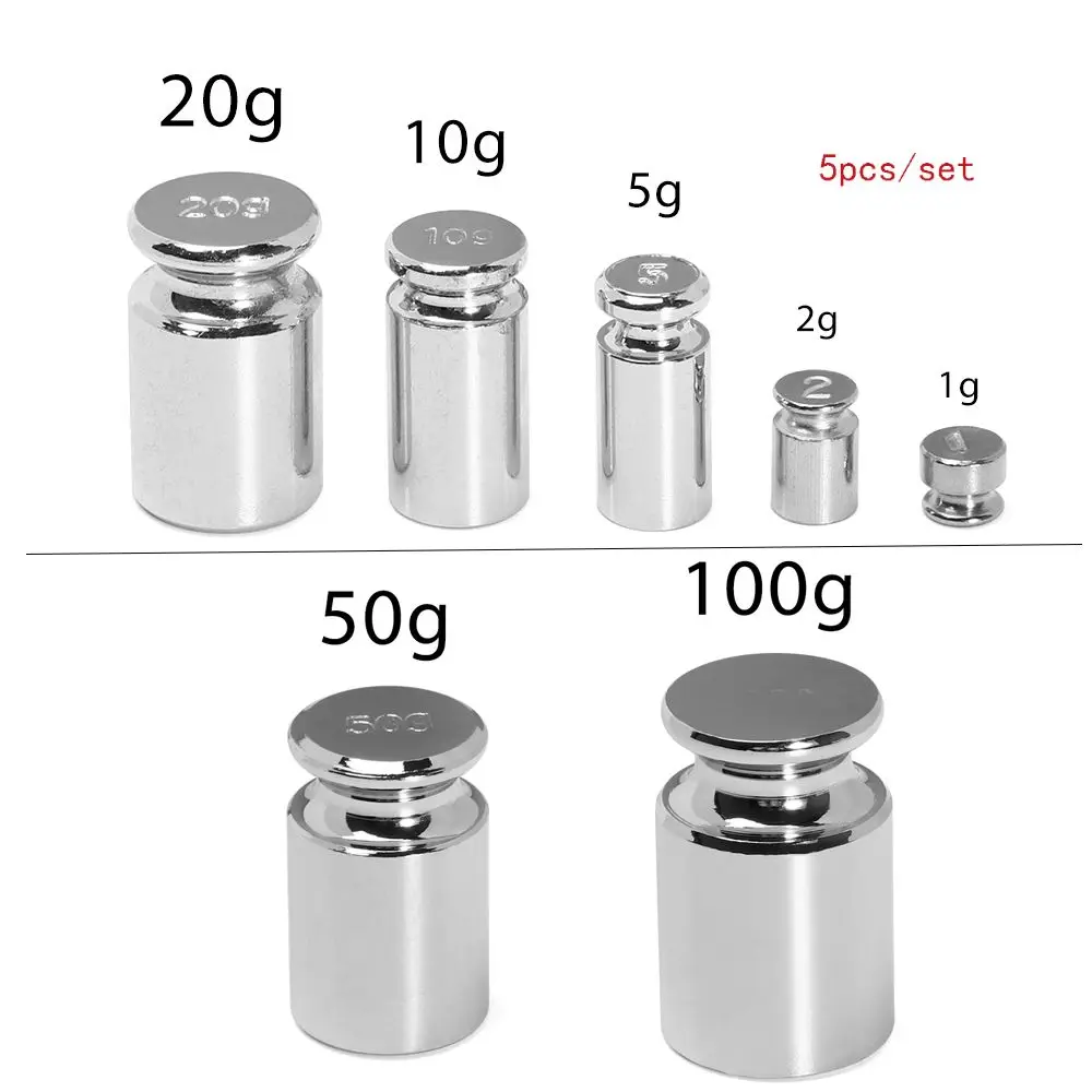 Precision Chrome Plated Calibration Weight Set - High Quality Measurement Tools