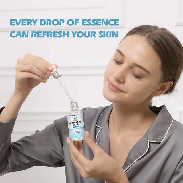 Minch Hialuronsav Hidratáló Szérum Zsugorodó Pórusok Olajkontroll Essence Whitening Brighten Ránc Eltávolító 50 Ml - Image 4