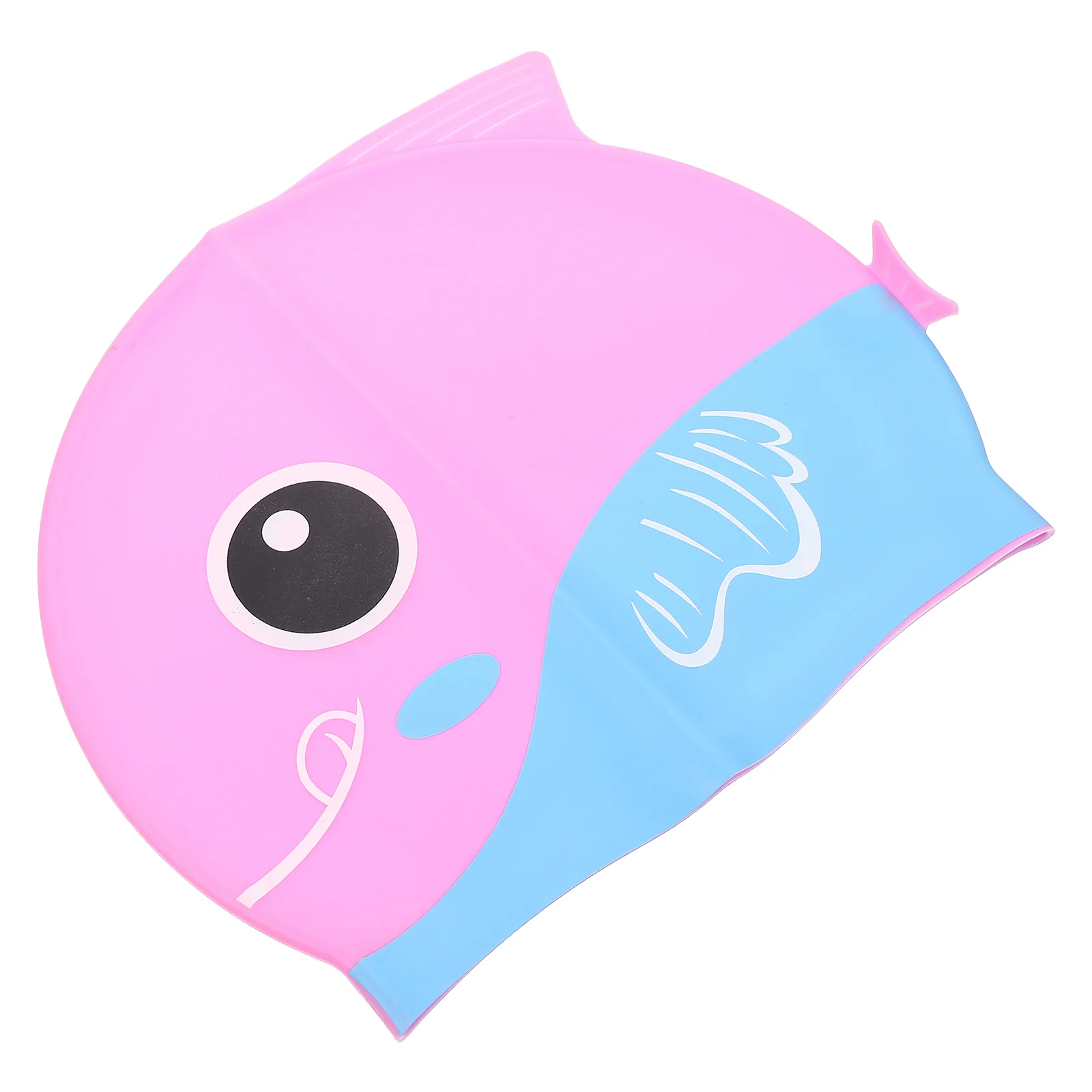 

Головного убора силиконовая шапочка для купания, головные уборы, Детская мультяшная плавающая шапочка из силикагеля для детей