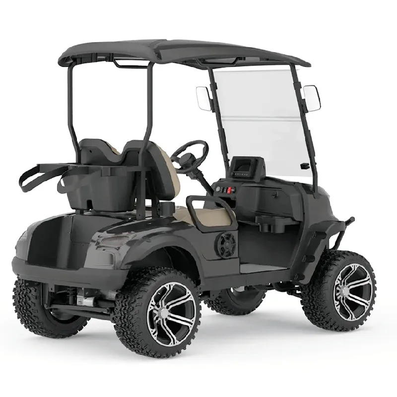 

72V Lithium Battery Steel Frame High Power ODM Customized Independent Suspension Disc Brake 2 Seater Electric Lifted Golf Carts