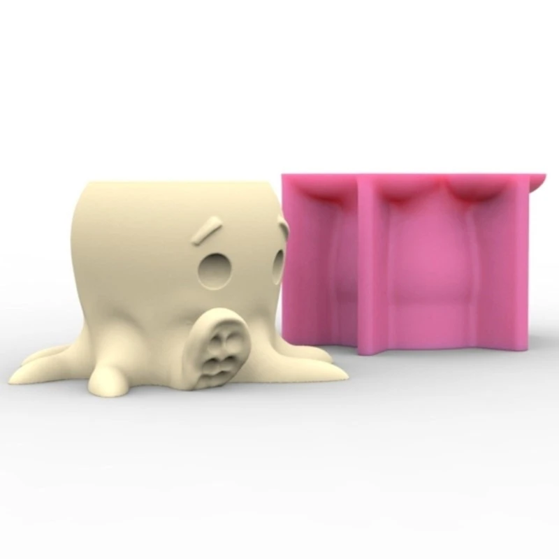 Creative Silicone Planter Mold Unique Succulent Vase Molds Octopus Molds