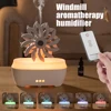 Creative Raindrop Windmill Essential Oil Automatic Aromatherapy Machine Ultrasonic Remote Control Heavy Mist Humidifier ﻿ 1