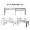 Retractable Storage Rack Kitchen Shelf Organizer Multifunctional Cabinet Layered Dish Seasoning Bottle Finishing Home Supplies 6