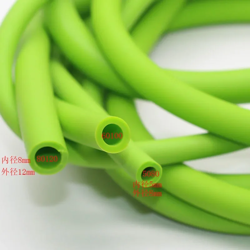 80120 High Elasticity Latex Rubber Tube Inner Diameter 8mm and Outer Diameter 12mm for Fitness and Industry 5