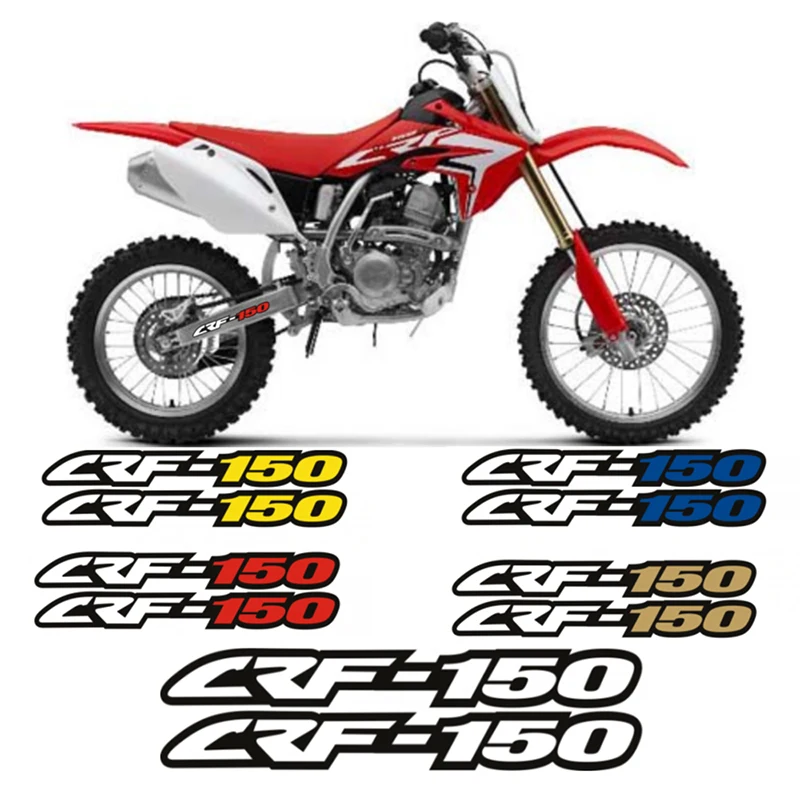 

Swing Arm Chain Drive Shaft Air Box Decorate Decals Reflection Stickers For HONDA CRF150F CRF150R CRF150RB CRF 150F 150R 150RB