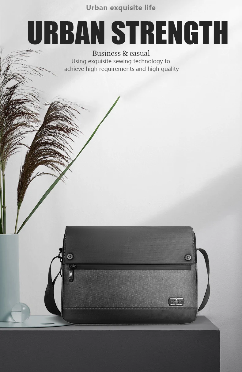 Arctic Hunter K00089 Anti-Theft Waterproof Crossbody Bag Sling Bag Chest Bag description image
