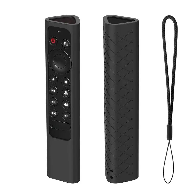 Custodia Per Telecomando Per Nvidia Shield Tv Pro 4K Hdr Custodia Protettiva Morbida In Silicone Anti Caduta Con Cordino