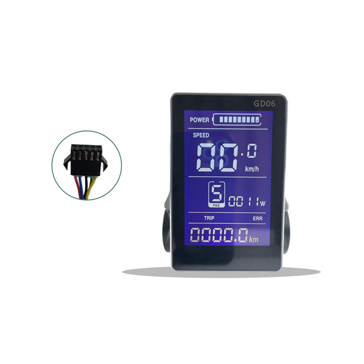 

Ebike Display LCD GD06 Vertical Screen for JIANNUO Controller Electric Scooter Hub Motor Conversion Kit,