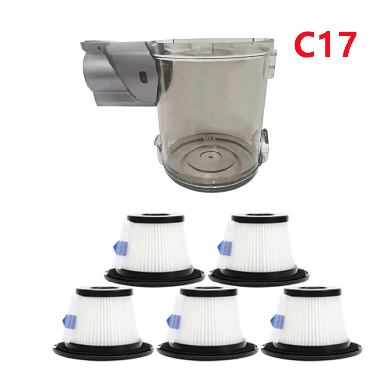Aspirador sem Fio Portátil Peças Dibea C17 Dust Cup Substituição