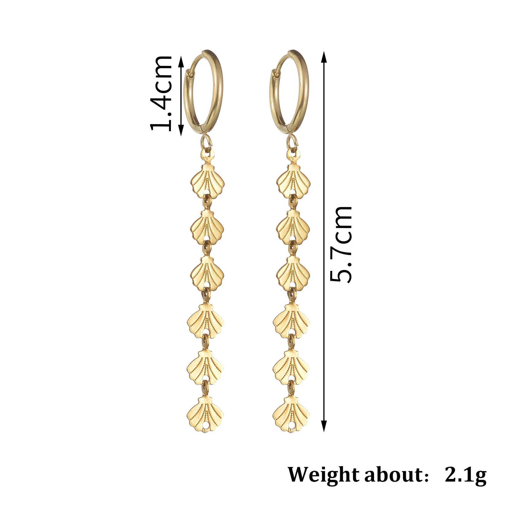 UZone New In 1 Pair Romantic Dangle Earrings Stainless Steel Stud Earrings For Women Girls Trends Charm Christmas Gift Jewelry