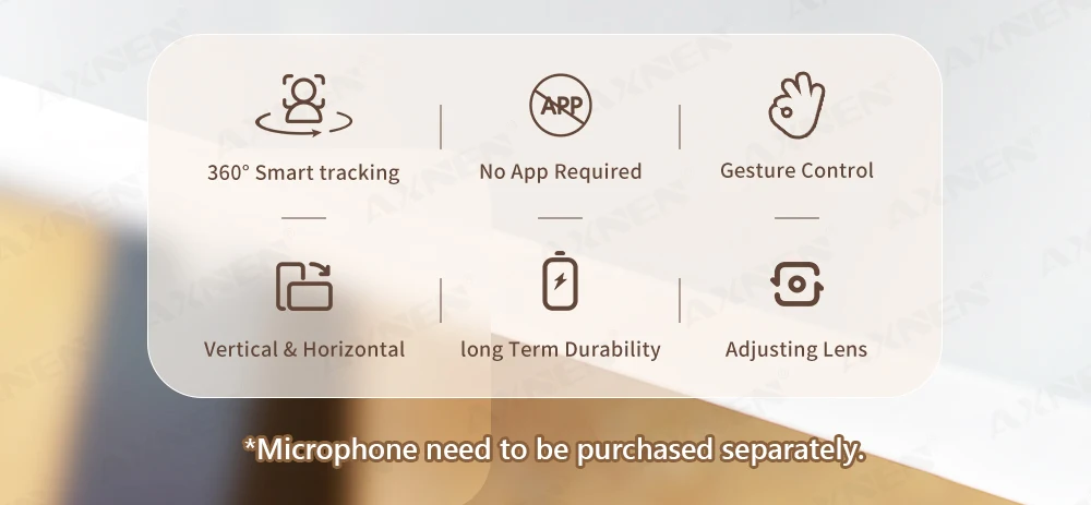 360°Rotating P05 AI Face Tracking Desktop Gimbal Stabilizer Intelligent Follow Shoot Gesture Control