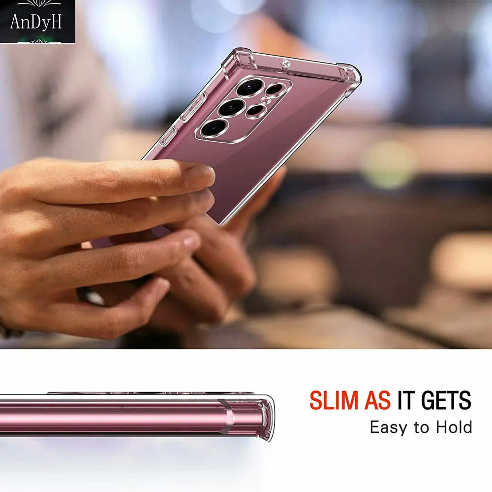 Custodia Trasparente Per Samsung Galaxy S22 Ultra 5G Crystal Soft Tpu Cover Trasparente Antiurto Per Samsung S22 + 5G Galaxy S22 5G