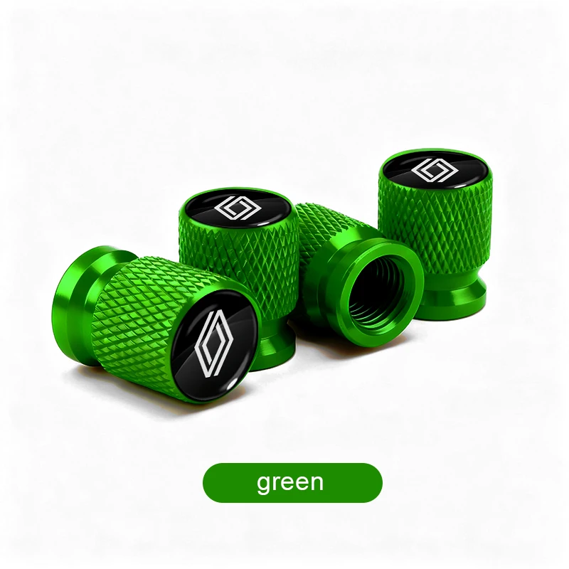 Premium Waterproof Car Tire Valve Caps - Set of 4