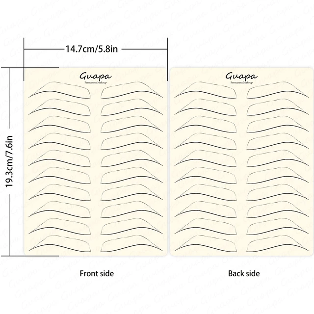 1pc-semi-permanent-practice-rubber-sheet-erasable-pre-print-eyebrow-design-silicone-pad-for-feathering-brows-ombre-practice-aliexpress