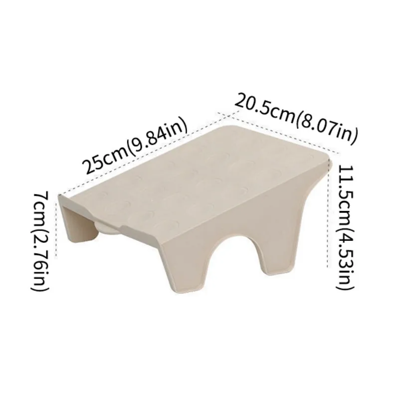 1Pcs Household Storage Shoes Shelf Save Space Shoe Rack Double Support Plastic Integrated Simple Shoecase Dormitory Shoe Cabinet 6