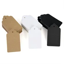 20Pcs Packaging Tags Blank Kraft Paper Tags Wedding/Birthday/Valentine Gift Tag Labels for DIY Handmade Price Tags Gift Cards