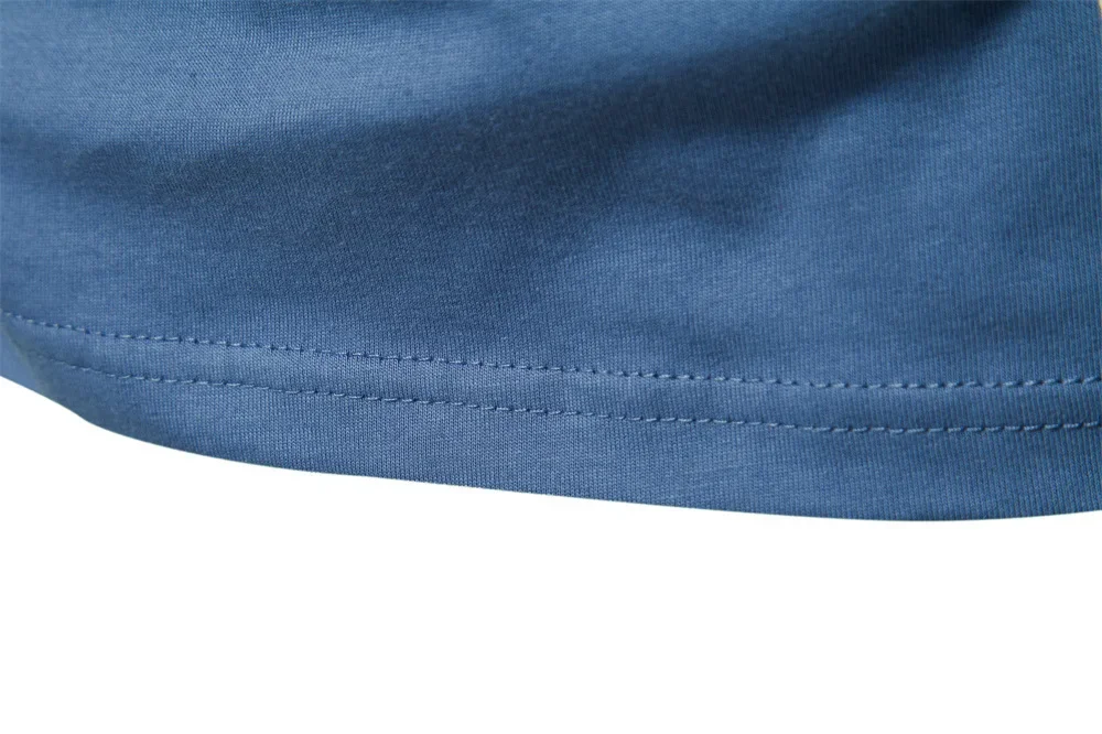 Casual Pure Cotton Long Sleeve Men's T-shirt layered look