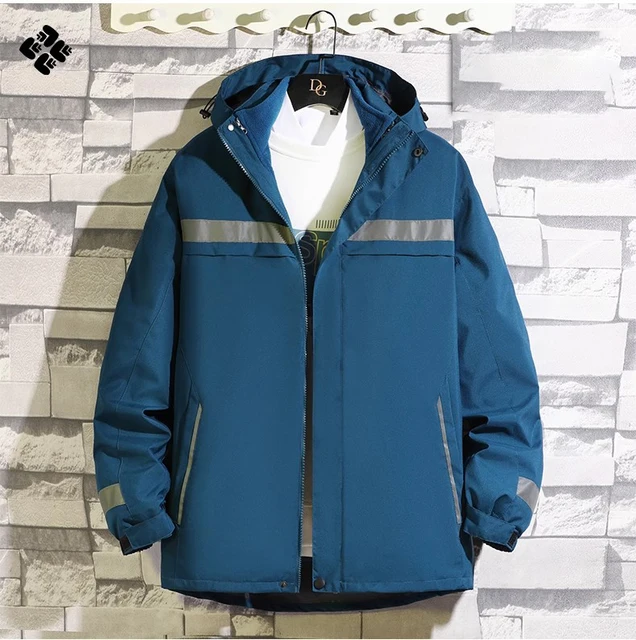 Raincoat -Hi Vis Giacca Di Sicurezza, Alta Visibilità Sicurezza - Foto 10