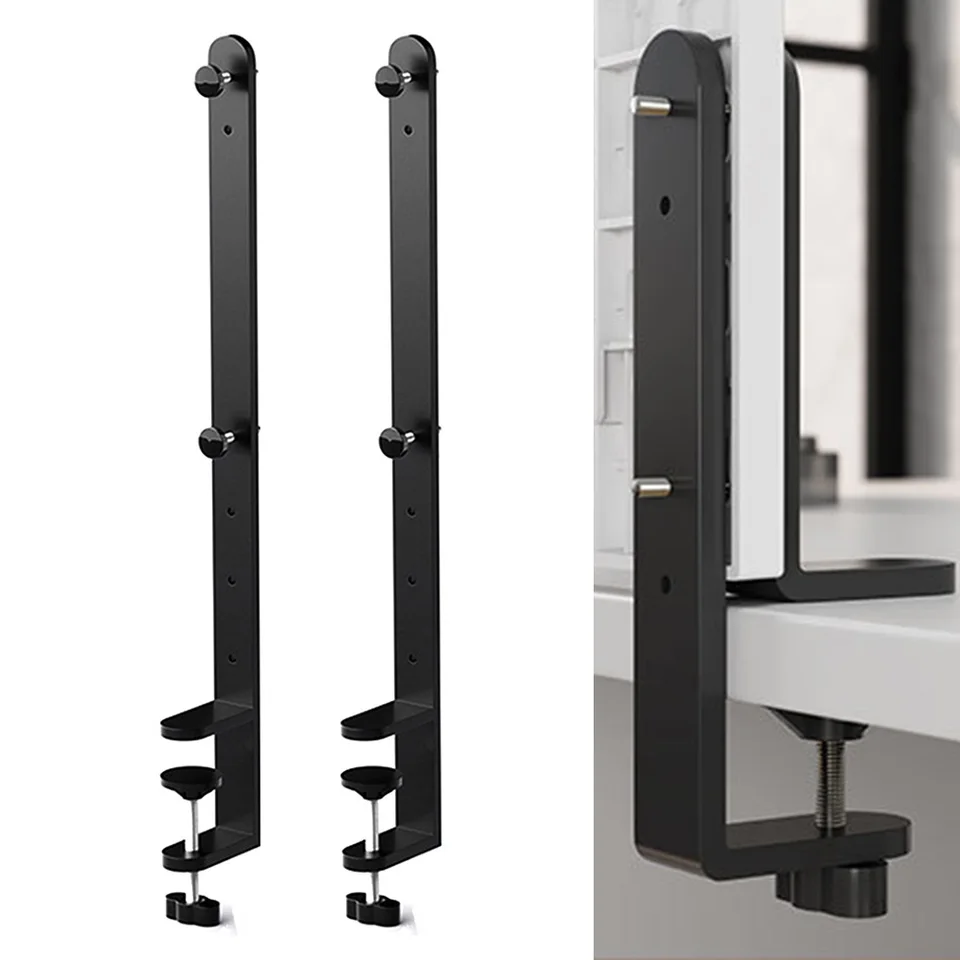 Desk Setup Accessories Clamp On Desk Organizer Shelf, Desk Extender ...