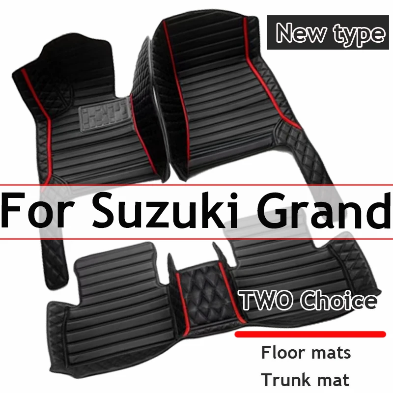 

Car floor mats for Suzuki Grand Vitara (Four doors) 2006-2010 2011 2012 2013 2014 2015 2016 2017 auto foot Pads automobile