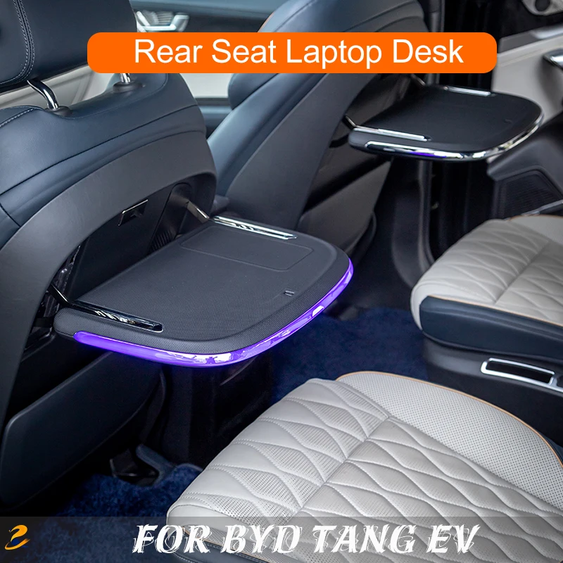 For BYD Tang EV Dmi Dmp 2023 Rear Seat Laptop Desk Multifunction
