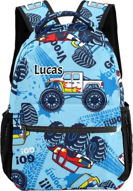 Kids Backpack Personalised Boys Backpack With Lunch Bag UK