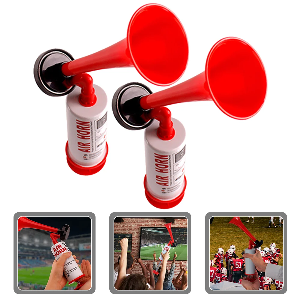 Horn Air Pump Hand Cheering Cheer Push Football Noise Handheld Trumpet
