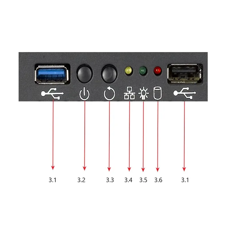 2u3827 압출 저항성, 먼지 저항성, 충격 저항성, 부식 저항성 우수한 산업용 컴퓨터 케이스 서버 케이스