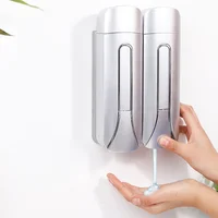 400/800ML Wall Mounted Soap Dispenser Bathroom Sanitizer Shampoo and Shower Gel Container Bottle Liquid Soap Dispensers 1