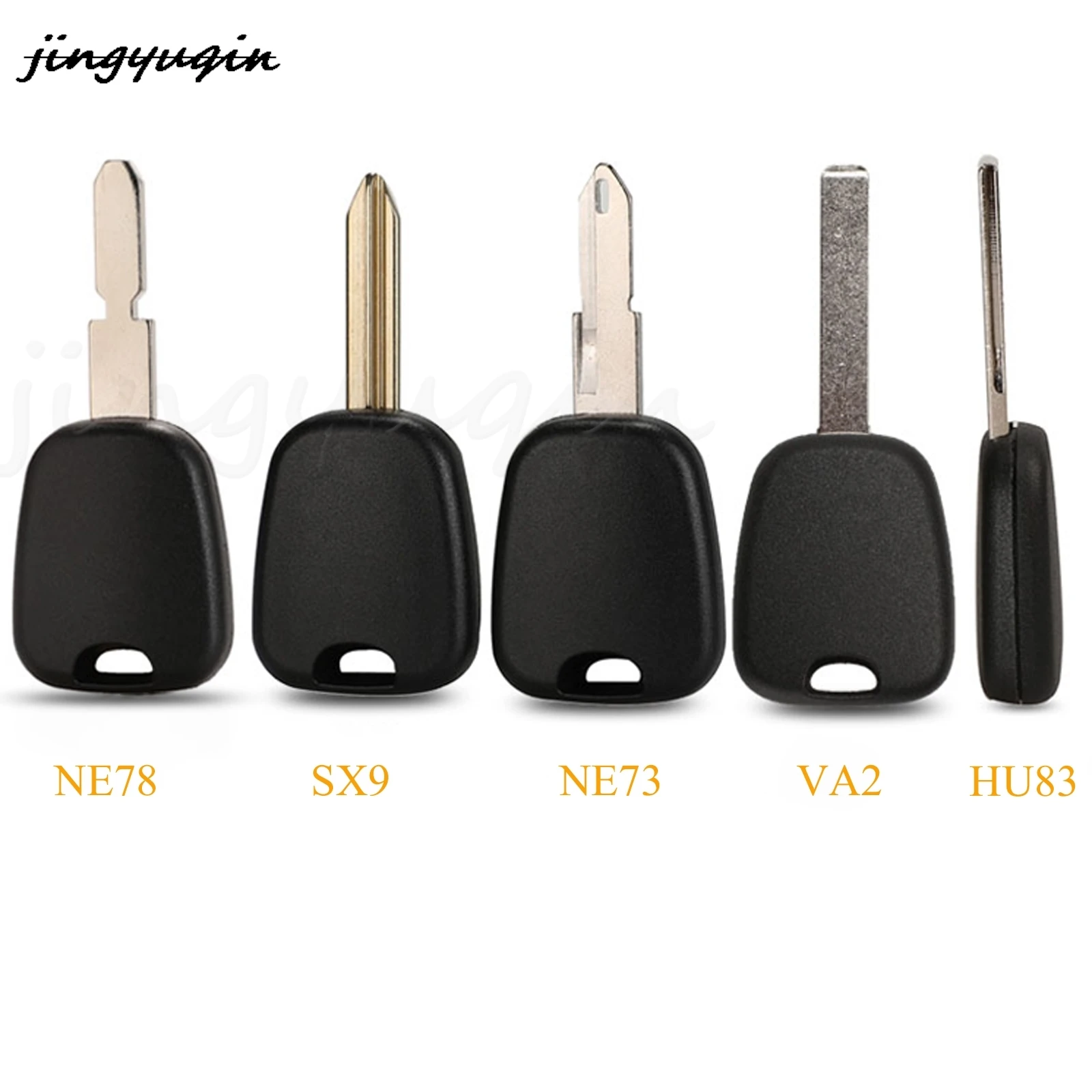 Transponder Car Key Shell for Citroen and Peugeot key case car key shell car remote key car key key shell transponder chip