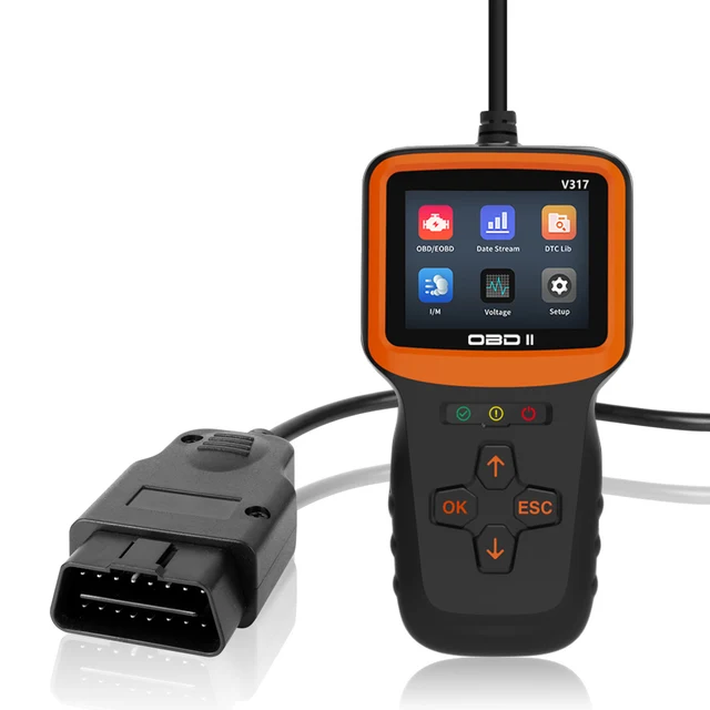 OBD 2 Realtime Oxygen Sensor Test Automobile Fault Detector OBD II