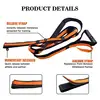 Fitness Straps for Working out Agility Speed Training Tension Ropes Fitness Equipment with Multiple D-Ring Connections for 5