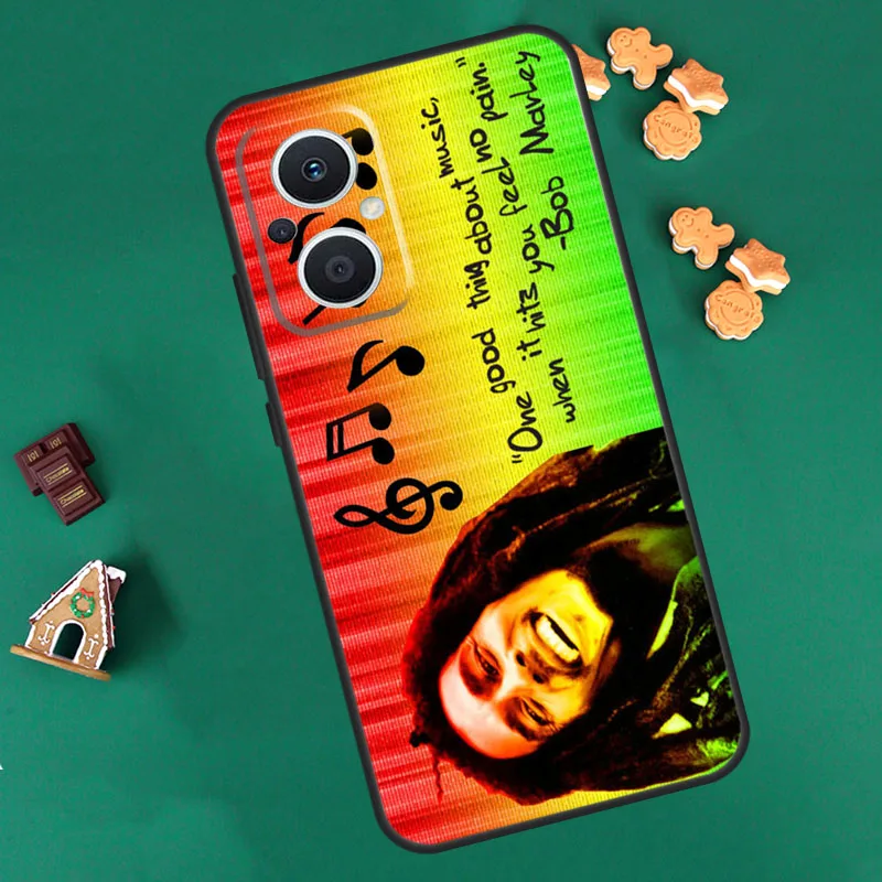 Bob Marley Jamaican Weed Design Phone Case