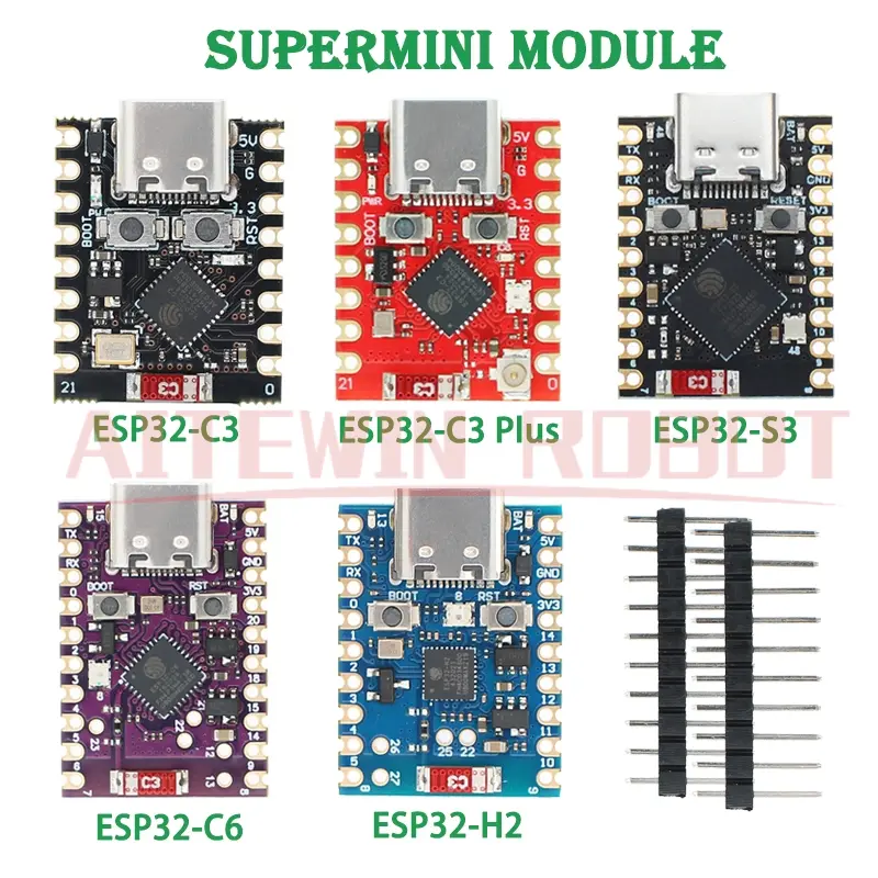 ESP32 SuperMini Development Board ESP32 C3/ESP32 S3/ESP32 C6/ESP32 H2 Development Board ESP32 Development Board WiFi Bluetooth image 1