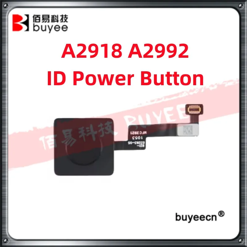 

Оригинальная новая кнопка питания для MacBook Pro M3 14 "A2918 A2992, сенсорная ID с кнопкой включения/выключения кабеля