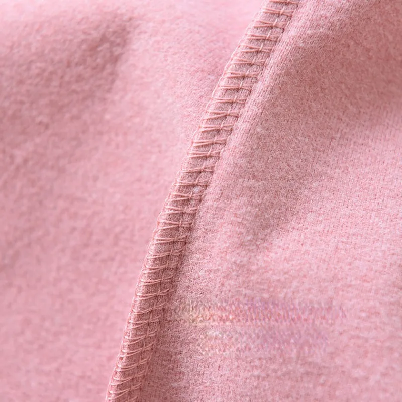 2023 New Half High Collar German Velvet Thermal Underwear Women's Set Traceless Plush Thickened Autumn Clothes Autumn Pants