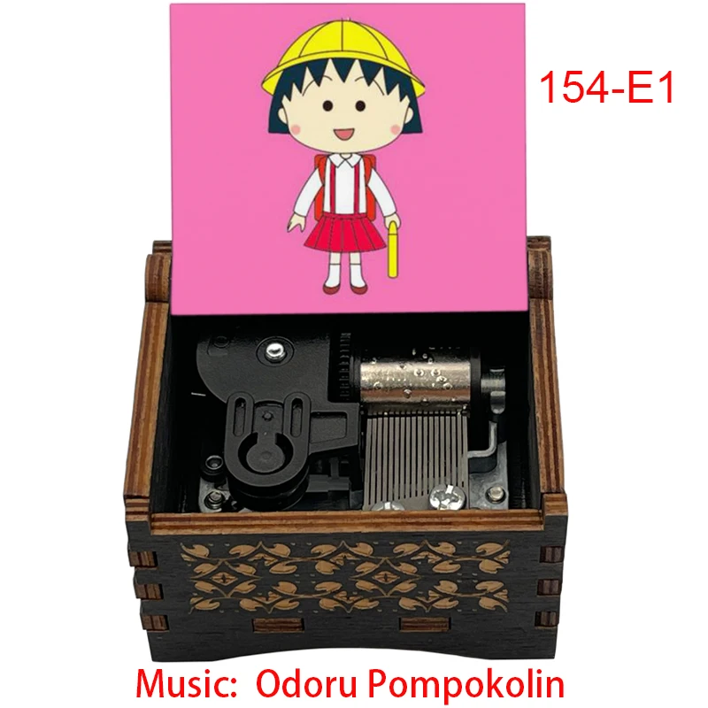 Chibi Maruko chan anime music Odoru Pompokolin Theme Song mechanical music box girls girlfriend kids toy birthday Christmas gift