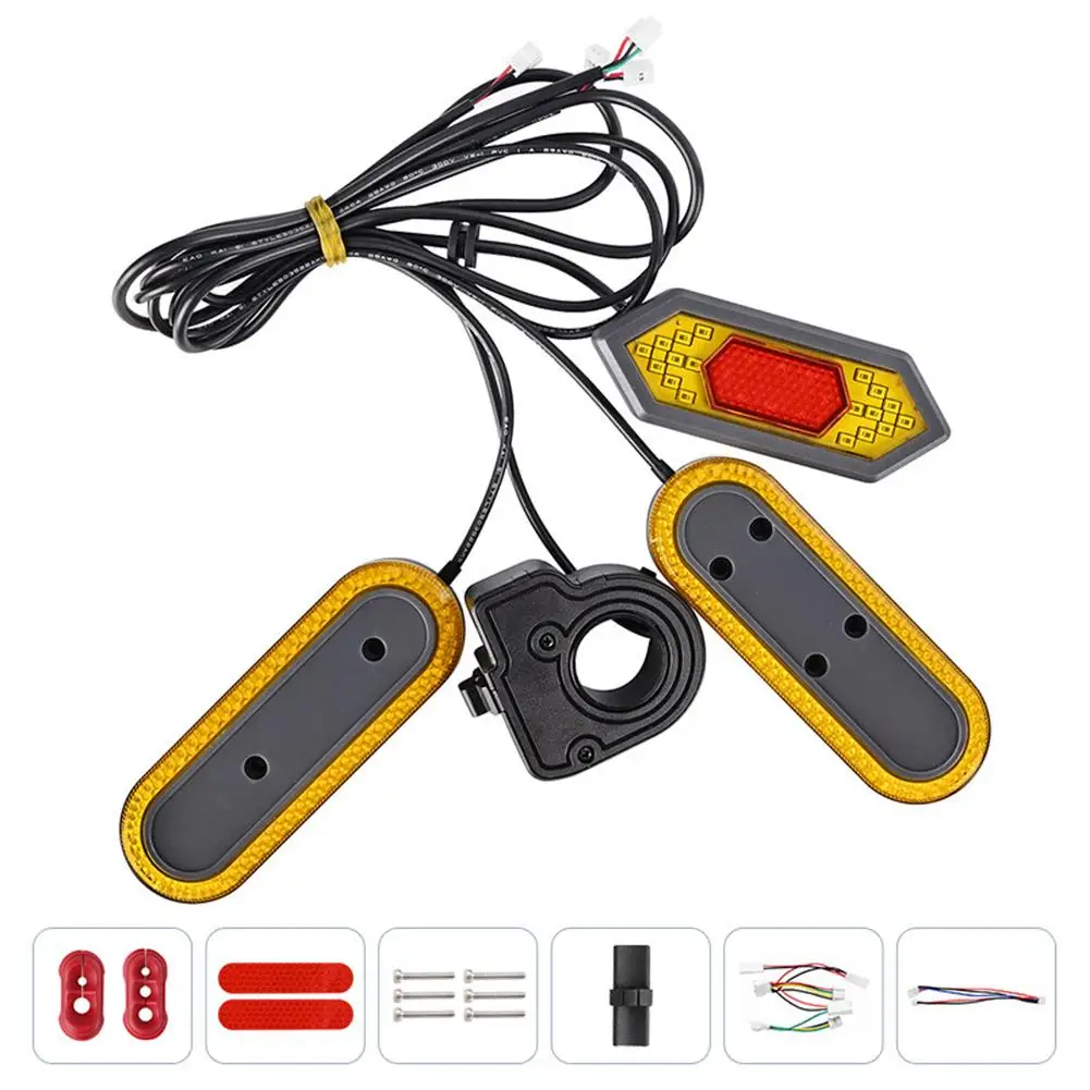 

Electric Scooter Led Light Turn Signal Rear Fender Night Warning Compatible For Xiaomi M365/Pro/Pro2 Universal