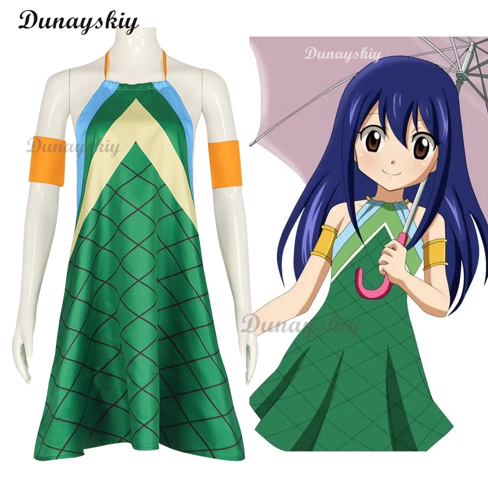 Wendy marvell-コスプレ衣装,女性のための妖精のアニメ