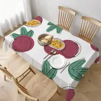 Nappe Graffiti Fruit Cute - Imperméable pour Noël/pique-niques/anniversaires/mariages, décoration de bureau et de table 4