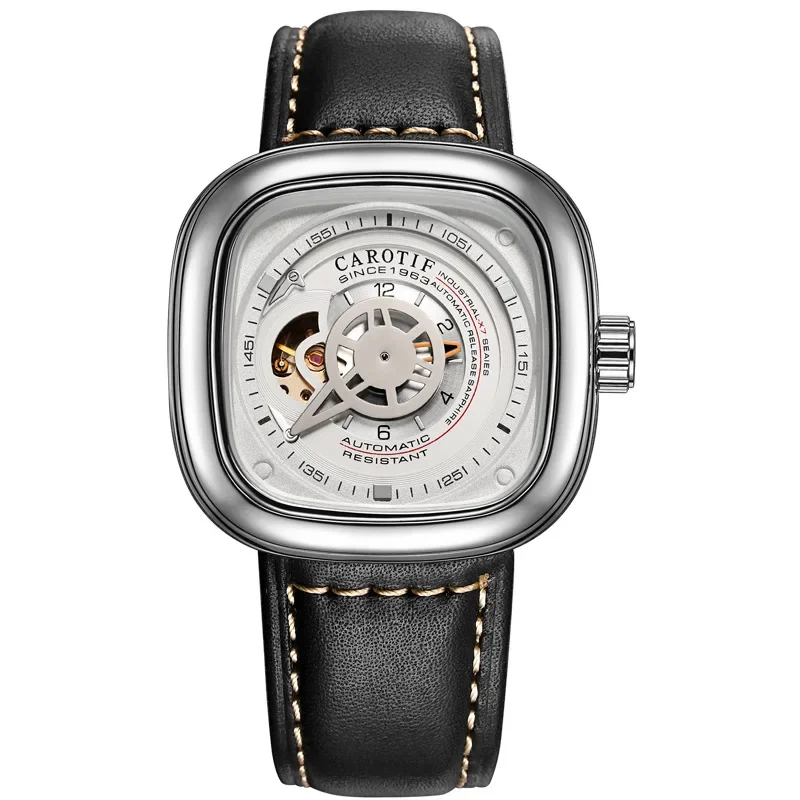 Karotif Trendy Men's Automatic Skeleton Watch with Large Dial