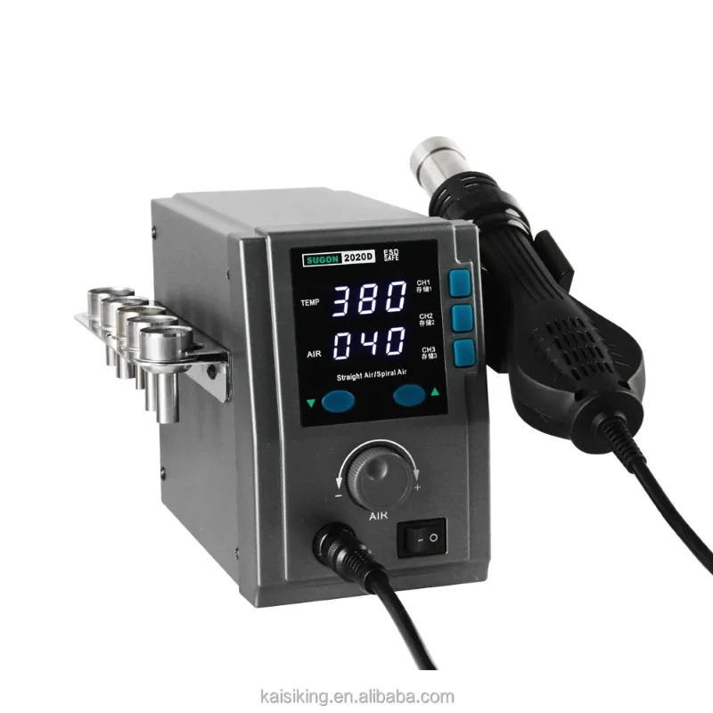 

Нагревательный фен SUGON 2020D с ЖК-дисплеем, 110 В/220 В